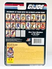 Major Bludd Mercenary  G.I. JOE COBRA 25th Anniversary FULL CARD BACK FILE CARD