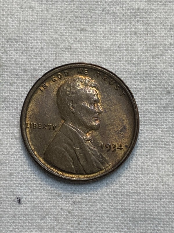 1935 Stamped S.S Morro Castle Fire Capped Cent