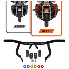 Saddle bag guards Flat-Out Bar For Harley Davidson Touring Street Road 2014-2026