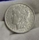 1887 O US Morgan Dollar $1 XF Details (Cleaned).