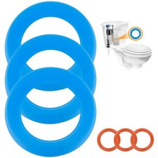 Flush Valve Seal for American 4.25 inches x x 0.1 inches, Blue 