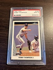 Robby Thompson (1990) Leaf Baseball #199 - PSA 9 - San Francisco Giants MLB