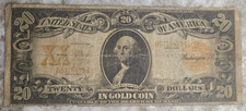 SC 1906 $20 Fr.1186 *Early Issue* Washington - Gold Certificate