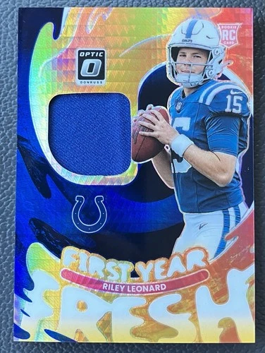 2025 Donruss Optic Riley Leonard Blue Hyper (RAW)