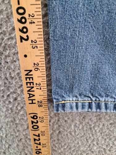 VINTAGE Silver Tab Levis Jeans Mens 34x30 Act 35x28.5 Low Loose Fit Wide 90s Y2K by Levi's, $29.98 - Photo 7