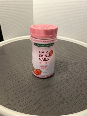 Nature's Bounty Optimal Solutions Hair, Skin & Nails Gummies - 40ct EXP 10/26
