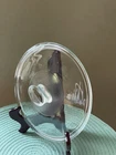 Vintage Pyrex Round Clear Glass CW 22C Replacement Lid  for 8” dish Lip 7 3/8”