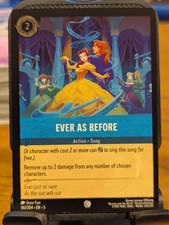 Disney Lorcana Shimmering Skies Ever As Before Cold Foil 162/204