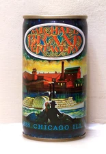 MICHAEL BRAND Brewery Chicago IL C/S BO beer can