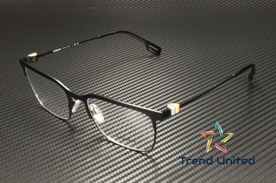 BURBERRY BE1375 1007 Douglas Black Demo Lens 56 mm Men's