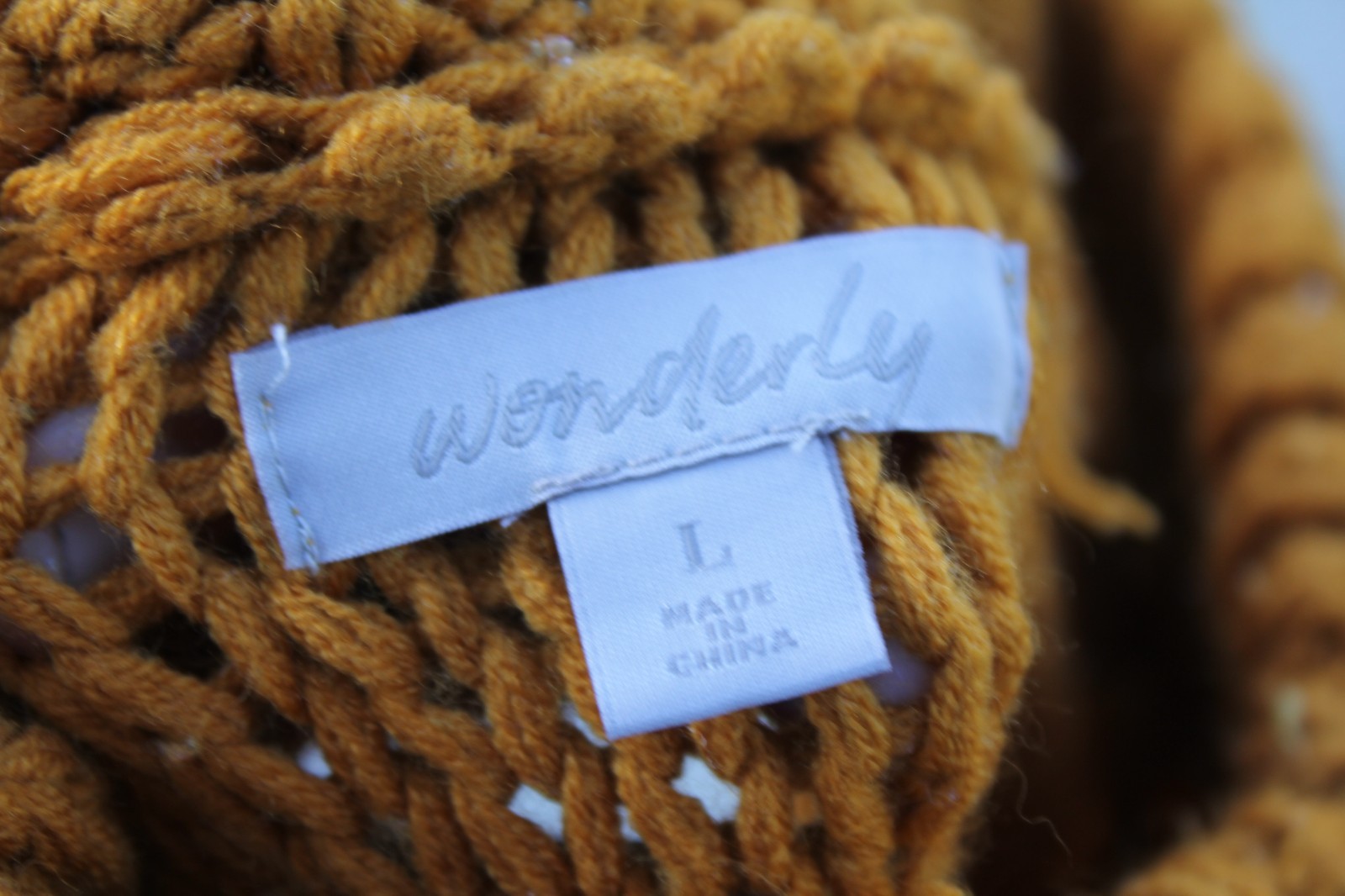 WONDERLY Sweater Womens LARGE Solid Chunky Soft K… - image 3