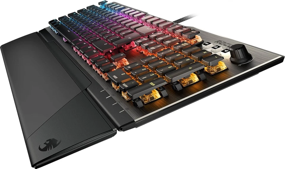 Roccat Vulcan 120 AIMO - tastiera meccanica RGB AZERTY nera per videogiochi - Immagine 4 di 4