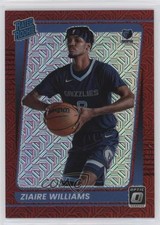 2021 Donruss Optic Rated Rookie Choice Red Prizm 74/88 Ziaire Williams #198 09br