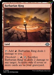 Barbarian Ring #299 (Foil) Modern Horizons 3