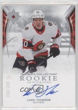 2021 Upper Deck Ultimate Collection Rookies 265/299 Lassi Thomson #166 Auto 17jc