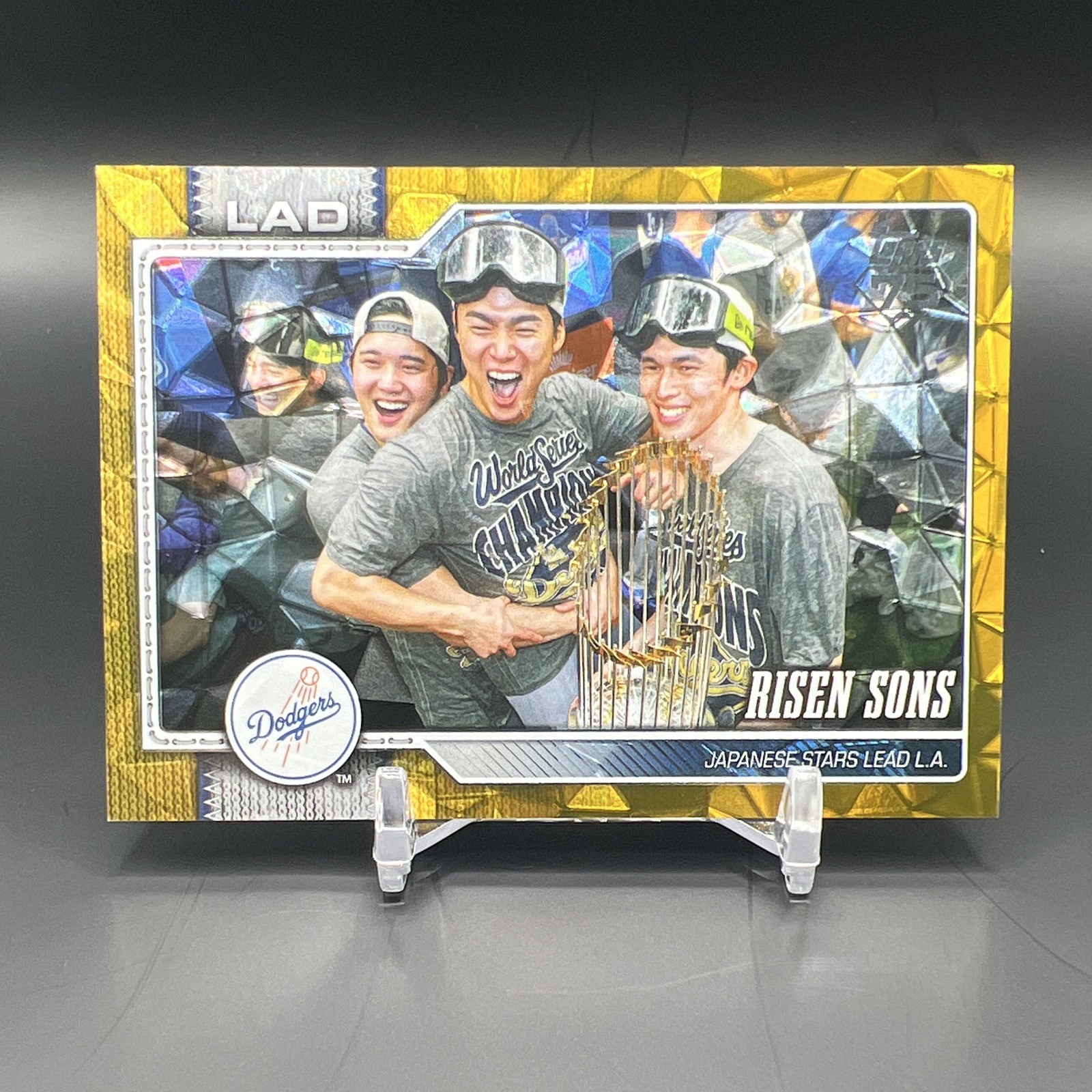 2026 Topps Series 2 Risen Sons Gold Diamante /50 SP Ohtani Yamamoto Sasaki 642