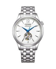 CITIZEN Men Analog Automatic Casual Watch Classic Dress Silver color Dial Waterp