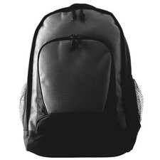 Augusta Sportswear Ripstop Backpack, One Size, Black/Black