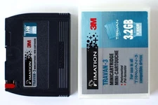 Minicart., 3.2gb, for use in all travan-3 compatible drives