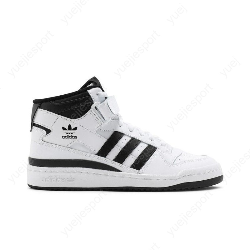 adidas Forum Mid White Black FY7939 | eBay