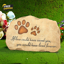 Dog Memorial Gifts for Loss of Dog, Pet Memorial Stones Grave Marker