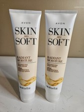 Avon Skin So Soft Radiant Moisture Replenishing Hand Cream 3.4 oz Lot of 2