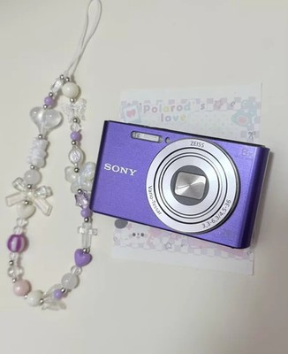 Sony Cyber-Shot DSC-W830 Digital Camera 8x Optical Zoom 20.1MP Purple English