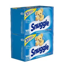 Snuggle Fabric Softener Dryer Sheets, Blue Sparkle (320 ct.)