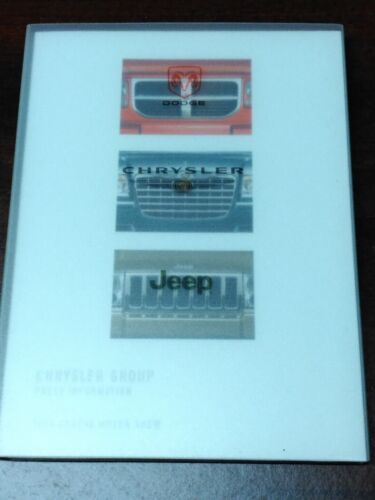 brochure CD-Press Kit 2006 CHRYSLER GROUP at GENEVA MOTOR SHOW !!! JEEP / DODGE
