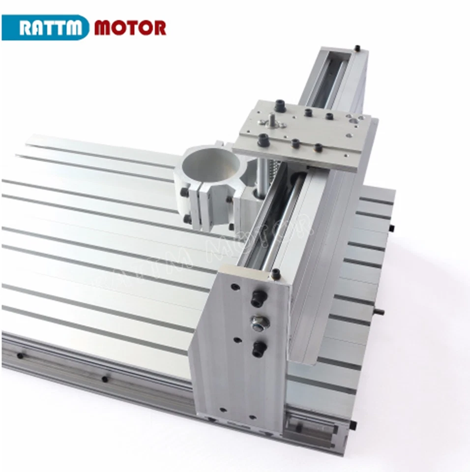 「ES」 DIY CNC Router 6040 Woodworking Table Engraving Milling Frame Machine Kit - Imagen 4 de 4