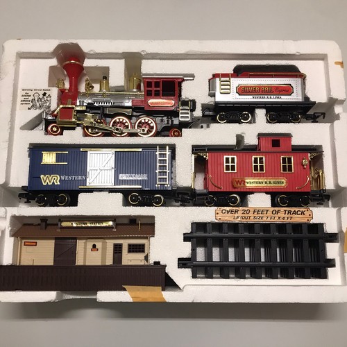 VTG Smoking Engine Silver Rail Express 