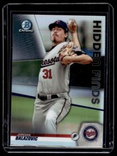 2020 Bowman Hidden Finds Jordan Balazovic Minnesota Twins #HF-JB