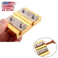 Brass Violin Peg Shaver for 4/4 3/4 Violin Luthier Making Tool with Steel Blade