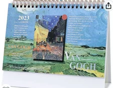 Small Desk Calendar 2022-2023 - Use Desk Calendar to Dec 2023 Stand Up Desk C...