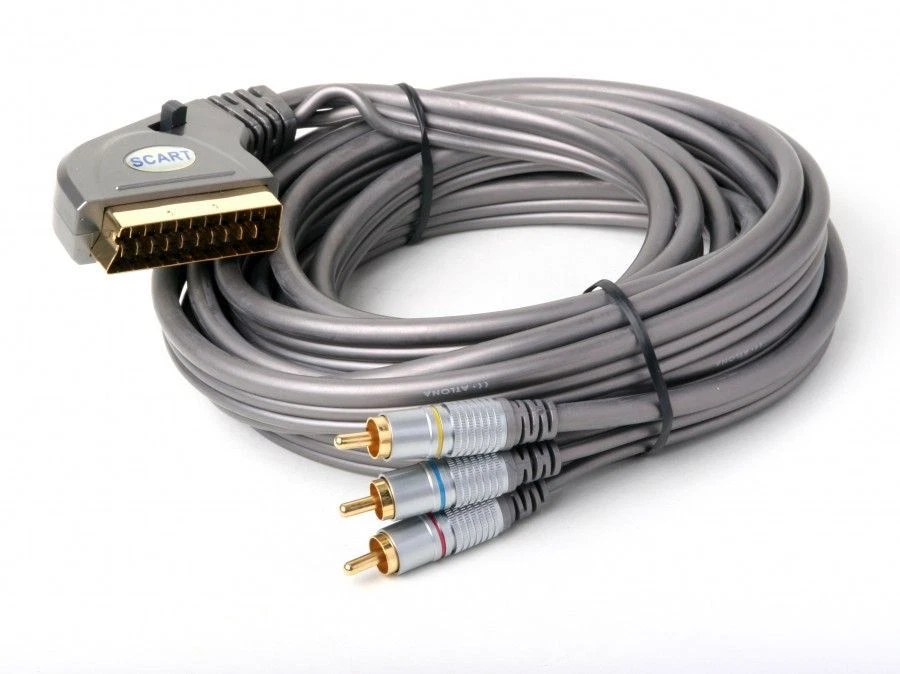 Atlona 19-012L-10 10m/33ft High-Quality Scart to Audio/Video with In/Out Switch - Image 2 of 2