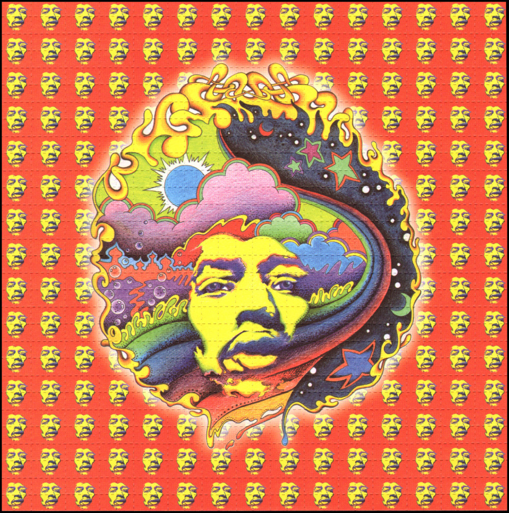 Signed Blotter Art - Jimi Hendrix Special Edition by Jeff Hopp | eBay