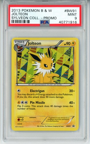 Jolteon graded PSA 9 for sale on eBay