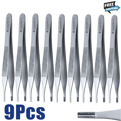 Adson Surgical Tweezers Tool for Medical, Nursing, and Veterinary Practices