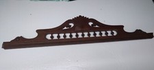 Antique Estey Brattleboro Reed Organ Carved Top Crest 42" Victorian Woodcraft.