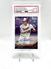 Adley Rutschman RC 2023 Topps Now Road To Opening Day Auto Purple /25 PSA 10