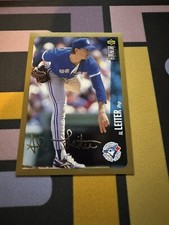 1996 Upper Deck Collector's Choice Al Leiter #356 Gold Signature - Blue Jays