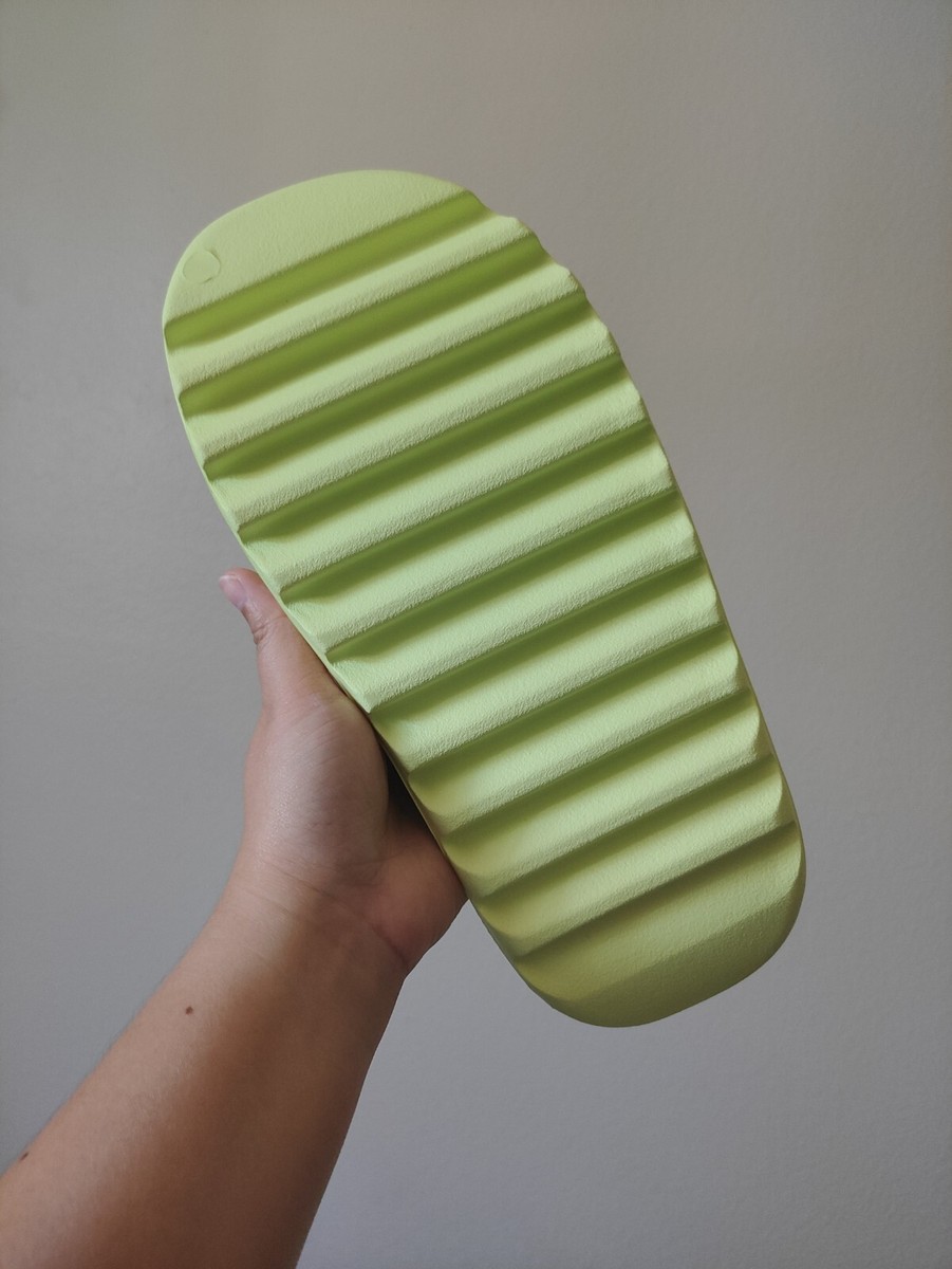 Size 10 - Adidas Yeezy Slide Glow Green (2022 Restock Size 10 - Adidas Yeezy Slide Glow Green (2022 Restock