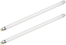 Pack of 2 F8T5/CW 8W T5 12" Cool White 4100K Fluorescent Light Bulb 20,000Hr