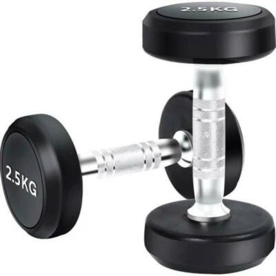 2 5kg 30kg Round Steel Dumbbells Home Fitness Rubber Weight Lifting Gym Fitness Gumtree Australia Brisbane South West Sumner 1253918009