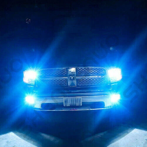 For Ford F-150 1999 2000 2001 2002 2003 - 4X LED Headlights + Fog Light Bulbs GL - Image 3 of 4