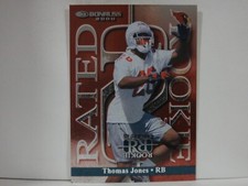 2000 Donruss Rated Rookies Arizona Cardinals Football Card #3 Thomas Jones/2500