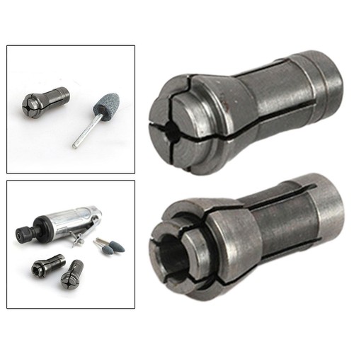 Pro-Graad 1/4" HEX Shank Die Grinder Collet - Hex-Style Clamping Adapter For Air Die Grinders (Not For Round Shanks)