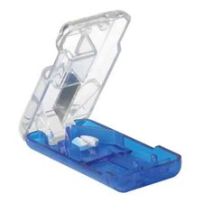 EZY DOSE Pill Cutter and Splitter with Dispenser, Daily Usage, Safely Cut Pills,