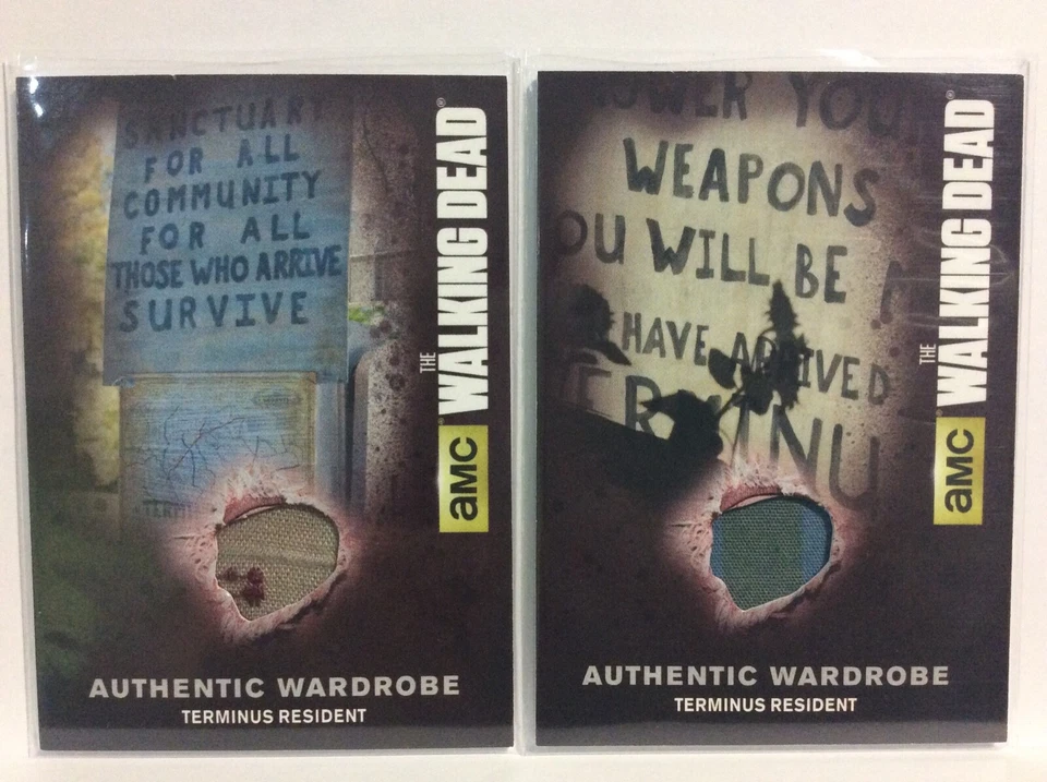 Walking Dead Season 4 Wardrobe Costume Cards Bundle M05/08/12/18/59/M10.3/6/7/8  - Image 4 of 4