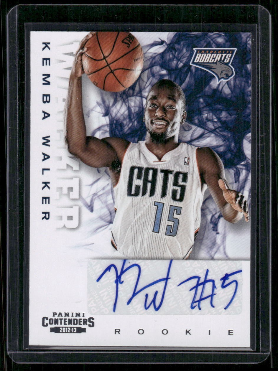 2012-13 Panini Contenders Kemba Walker Auto 274